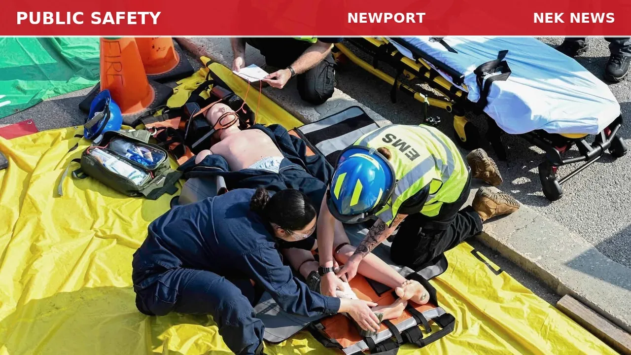 Medical Call on 6th Street in Newport