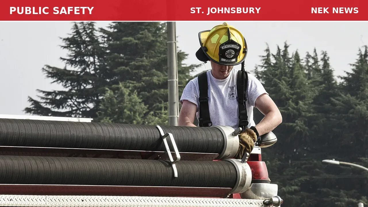 Structure Fire Reported on Oregon Road in St. Johnsbury