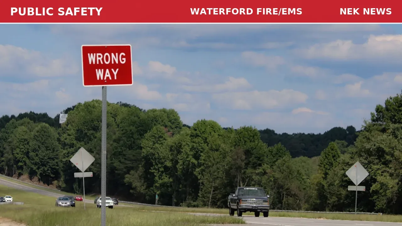 Single-vehicle crash on U.S. Route 5 in Waterford