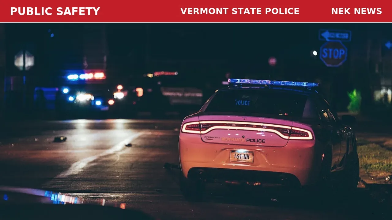 Vermont State Police Search for Erratic Driver on Route 105