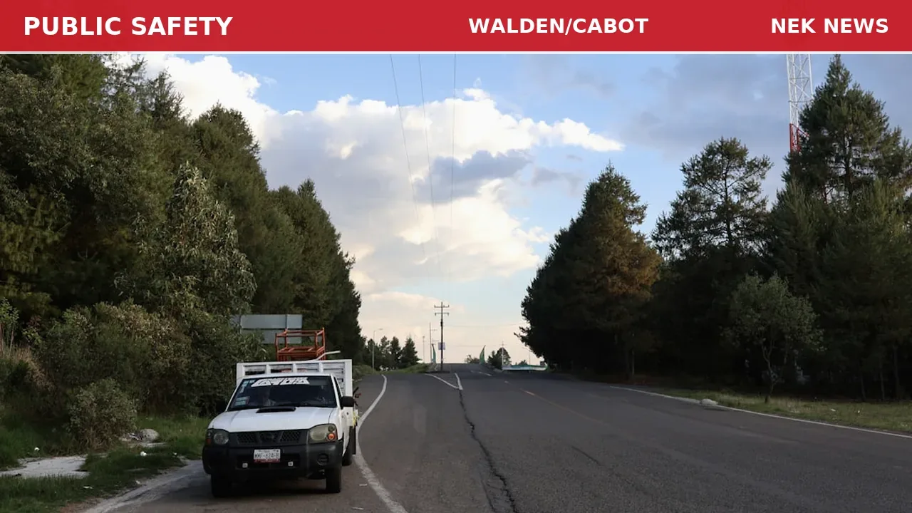 I-91 disturbance: female throwing items from truck