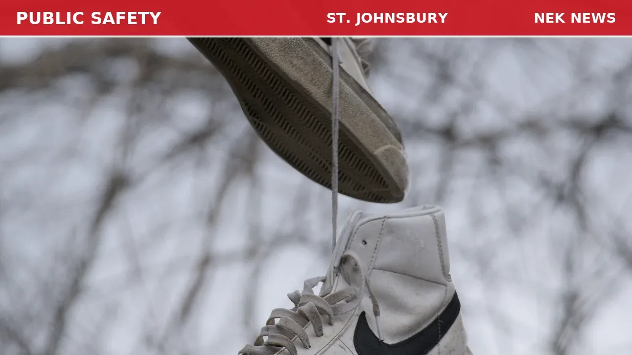 Wires Hanging on Main Street in St. Johnsbury
