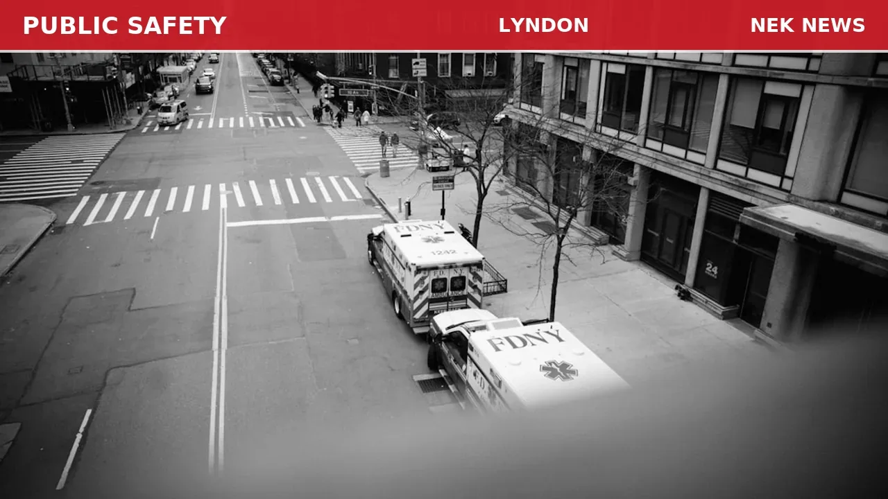 Elderly Woman Needs Lift Assist on Center Street in Lyndon