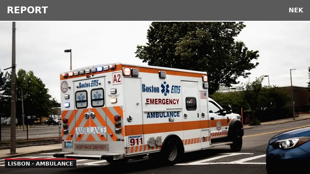 Lift assist for woman who fell at Lisbon Inn