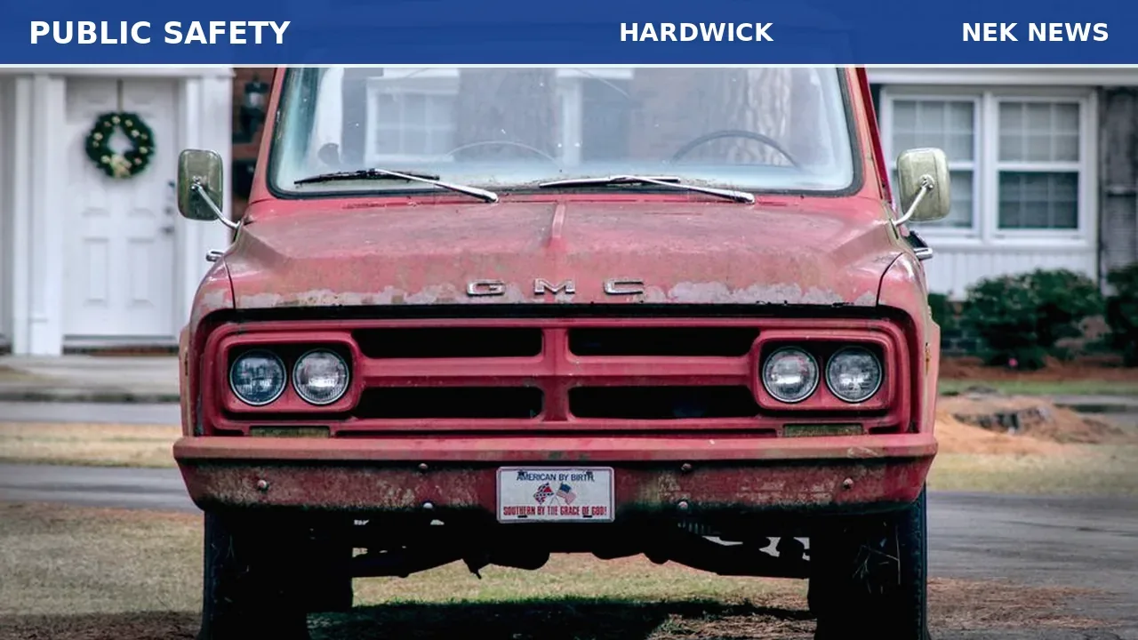 Truck crashes into Hardwick apartment building, displacing 4 households