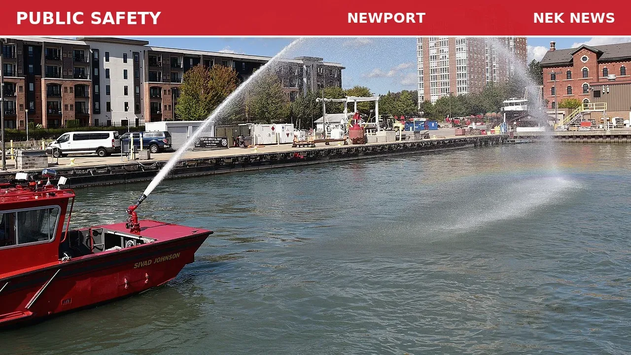 Water Rescue Underway on Clyde River in Charleston