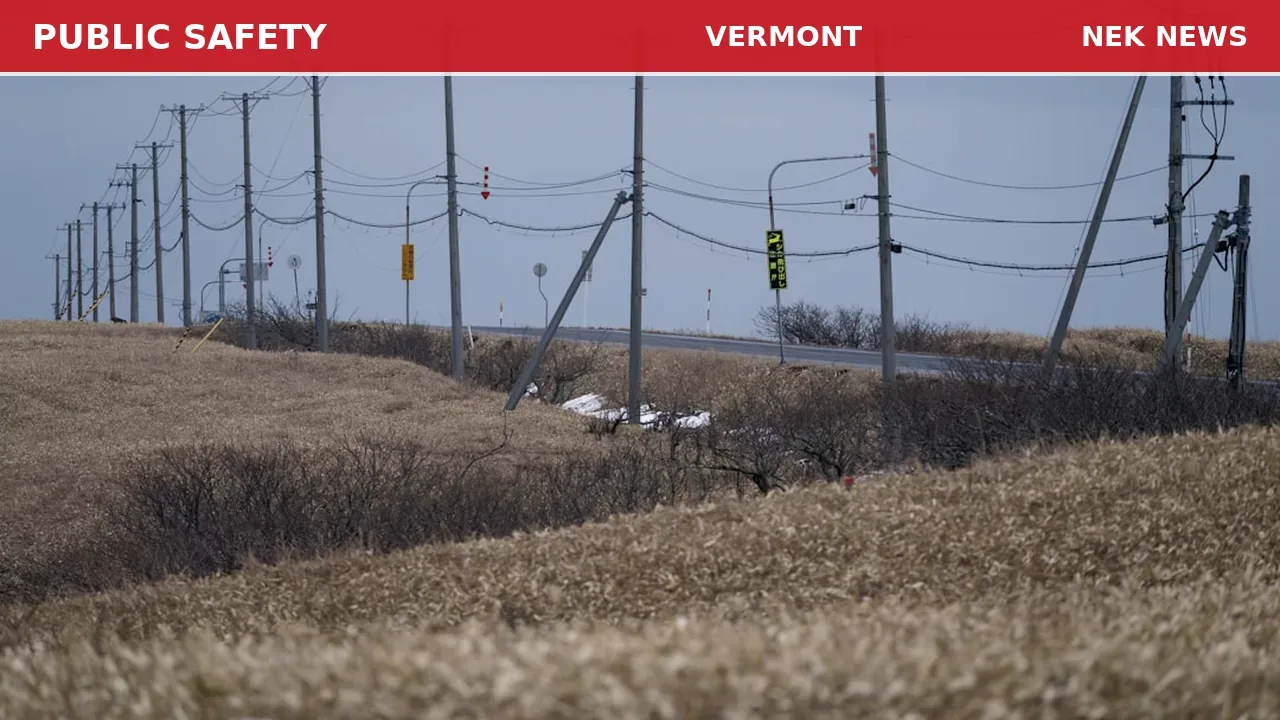 Power Line Down on Arrow Drive in Brownington