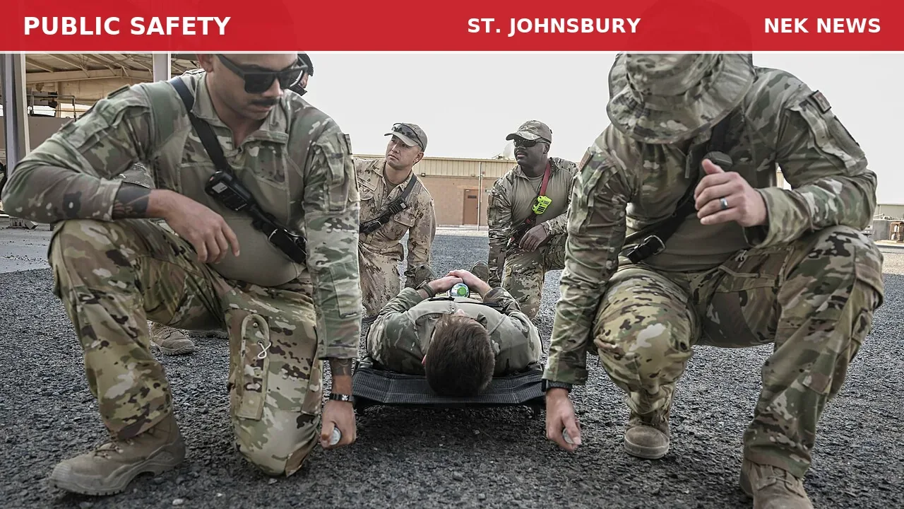 Medical Call for Difficulty Breathing on Church Street in St. Johnsbury
