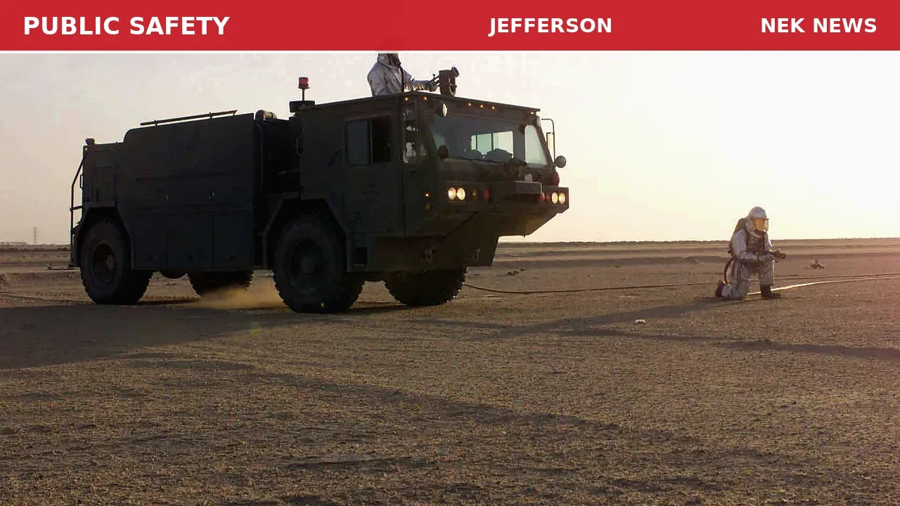 Fire alarm activation at Presidential Highway in Jefferson