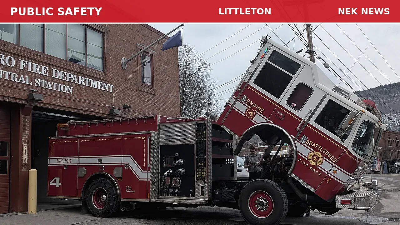 Fire alarm on High Street in Littleton