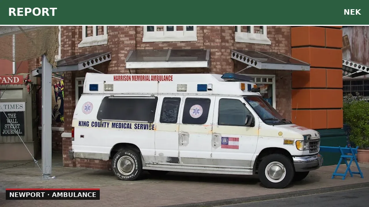 Newport Ambulance Responds to Possible Heart Attack in Derby