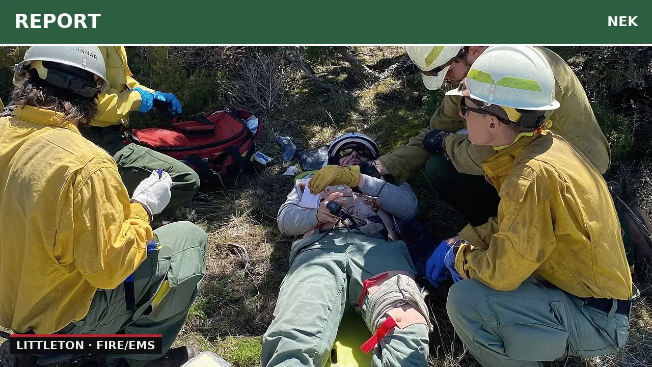 Person found awake with unknown medical issue in Littleton
