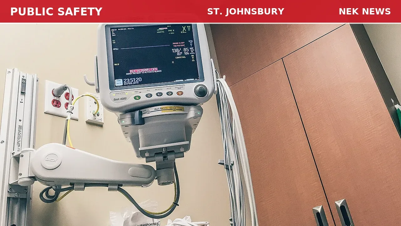 Respiratory Distress at St. Johnsbury Health Facility