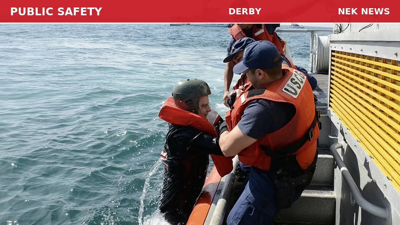 Water Rescue in Derby Ends Safely