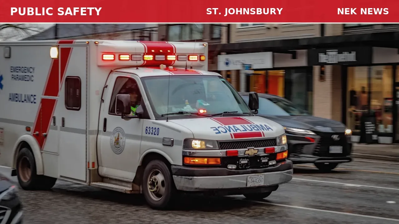 Medical Call at 25 Sherman Drive in St. Johnsbury