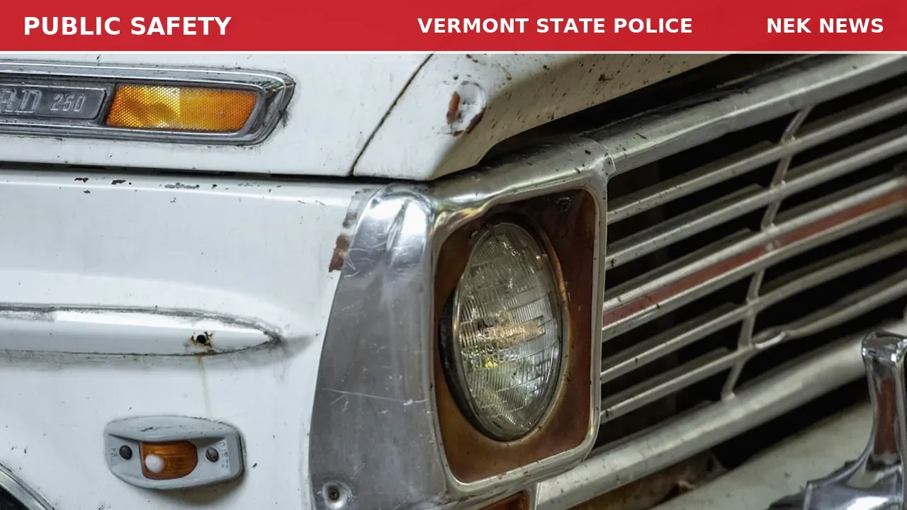 BOL Issued for Gold F-250 or F-350 on I-91 in St. Johnsbury