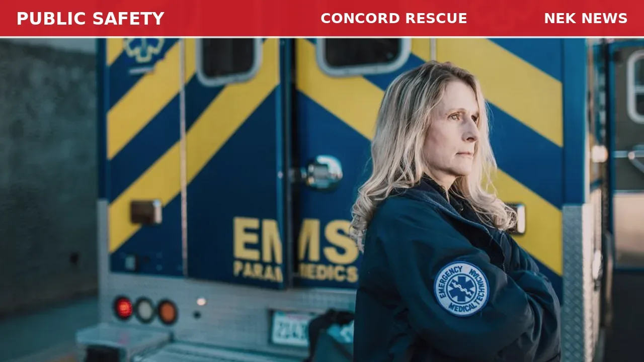 Medical Call for Elderly Woman on Main Street in Concord