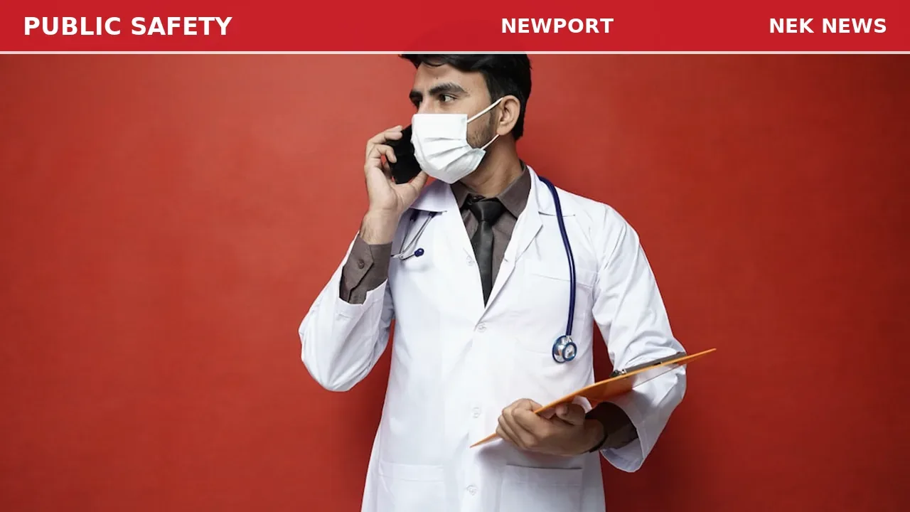 Medical call for man with flu-like symptoms on Bayview Street