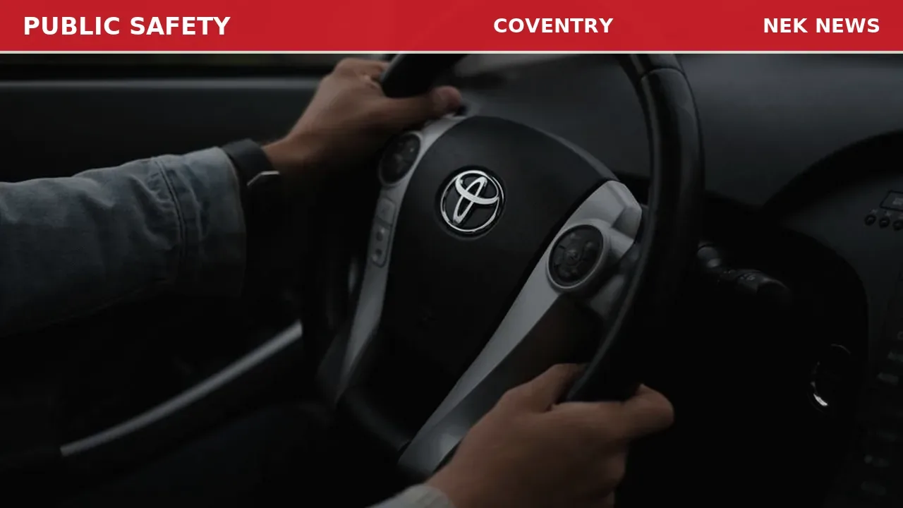 Motor Vehicle Complaint on Airport Road in Coventry