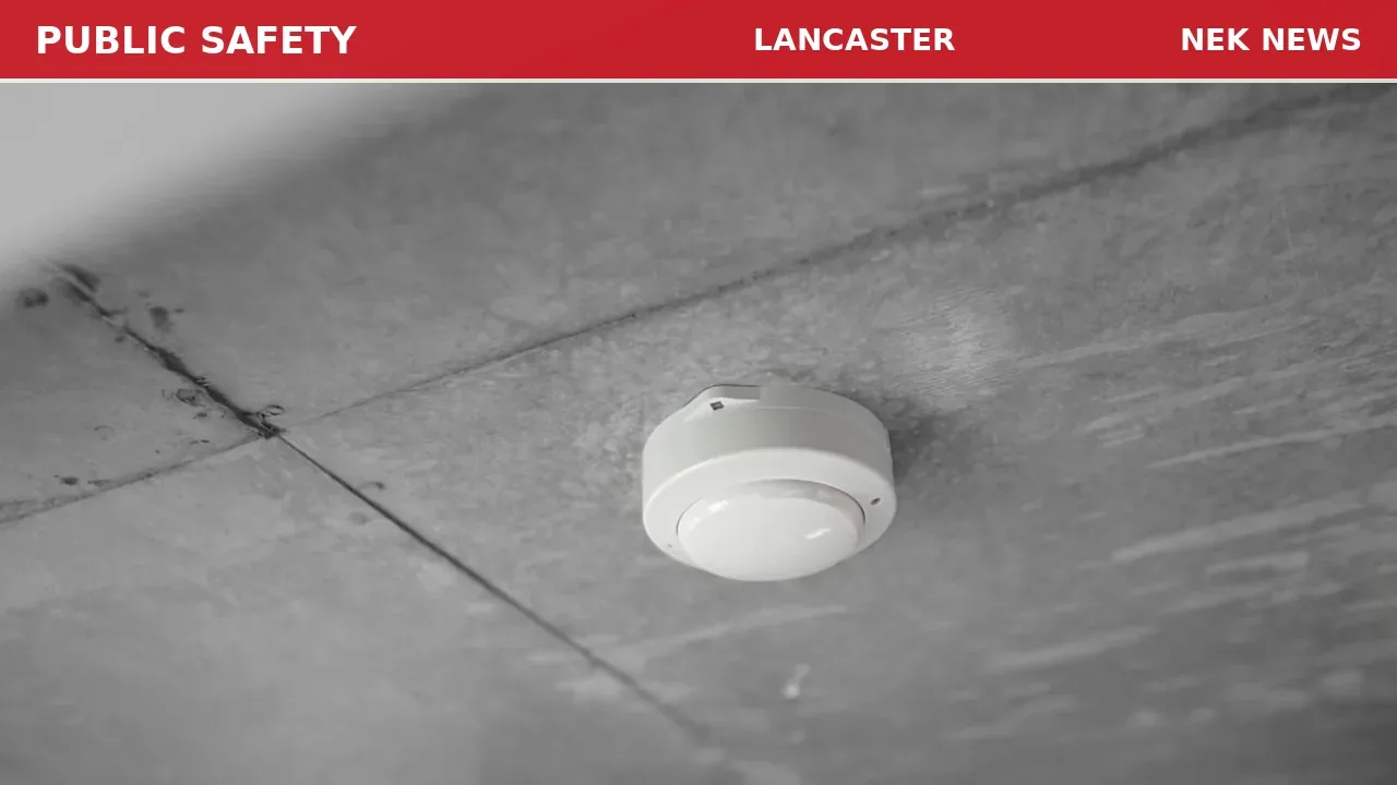 Fire Alarm Activation on Mechanics Street in Lancaster