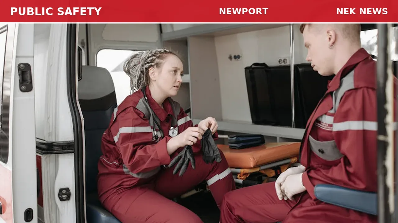 Medical call for fall on West Street in Newport
