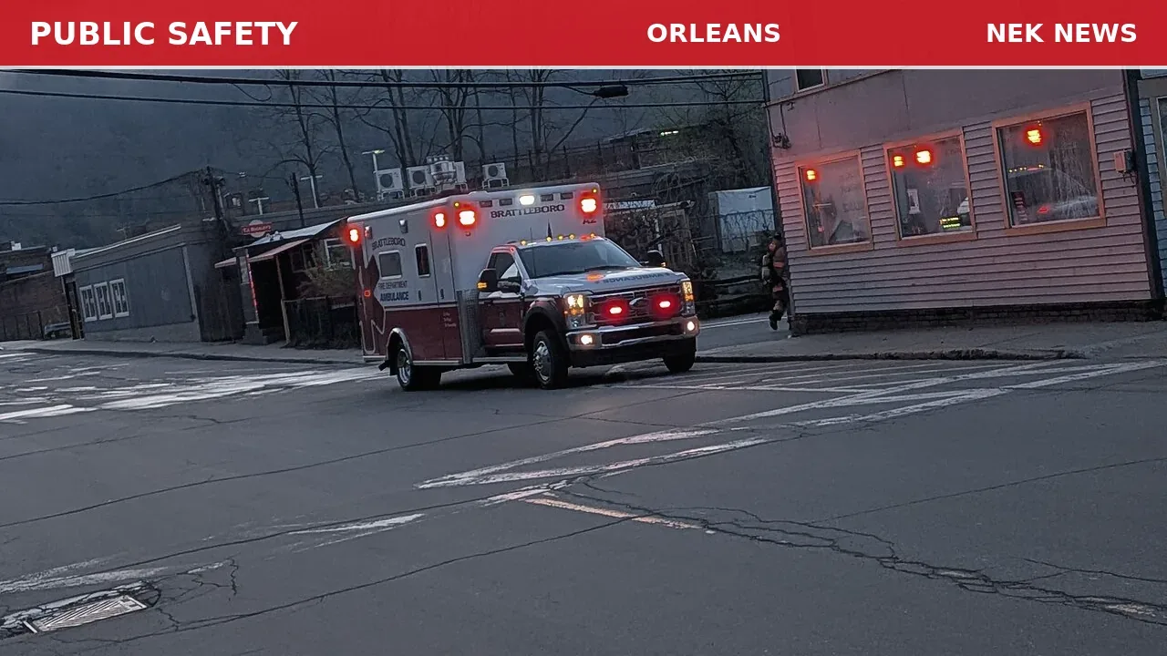 Medical Emergency Prompts Response on Water Street in Orleans