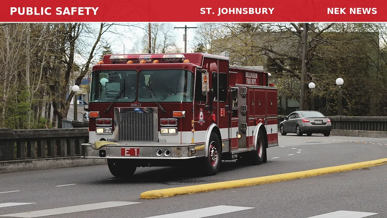 Smoke Detector Activation Prompts Response on Railroad Street
