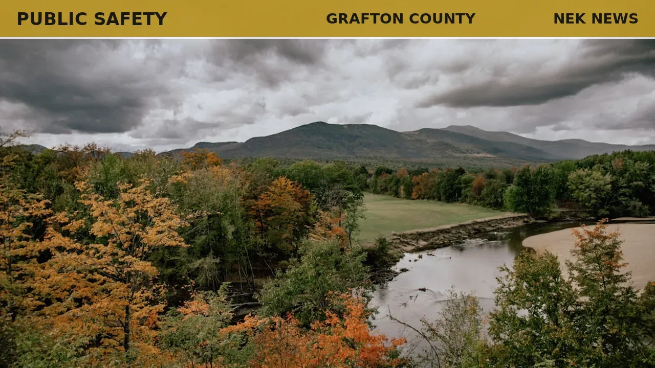 Severe Thunderstorm Warning for Grafton and Sullivan Counties