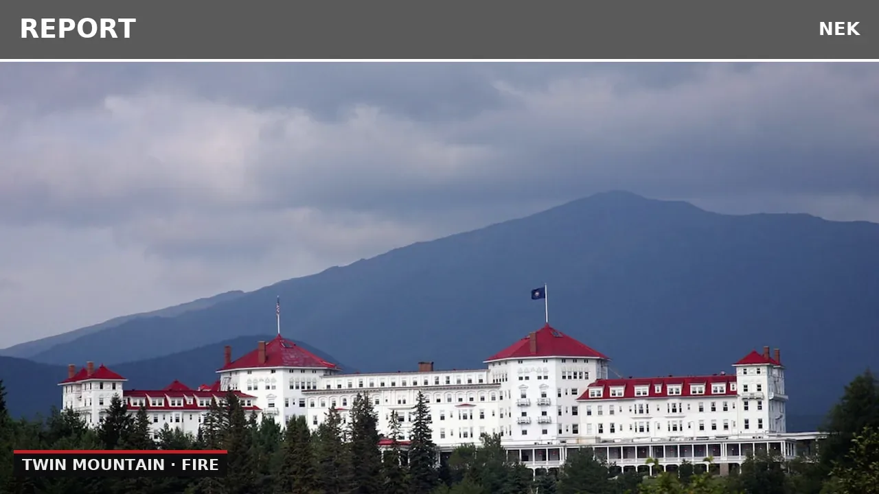 Fire alarm activated at Mount Washington Hotel