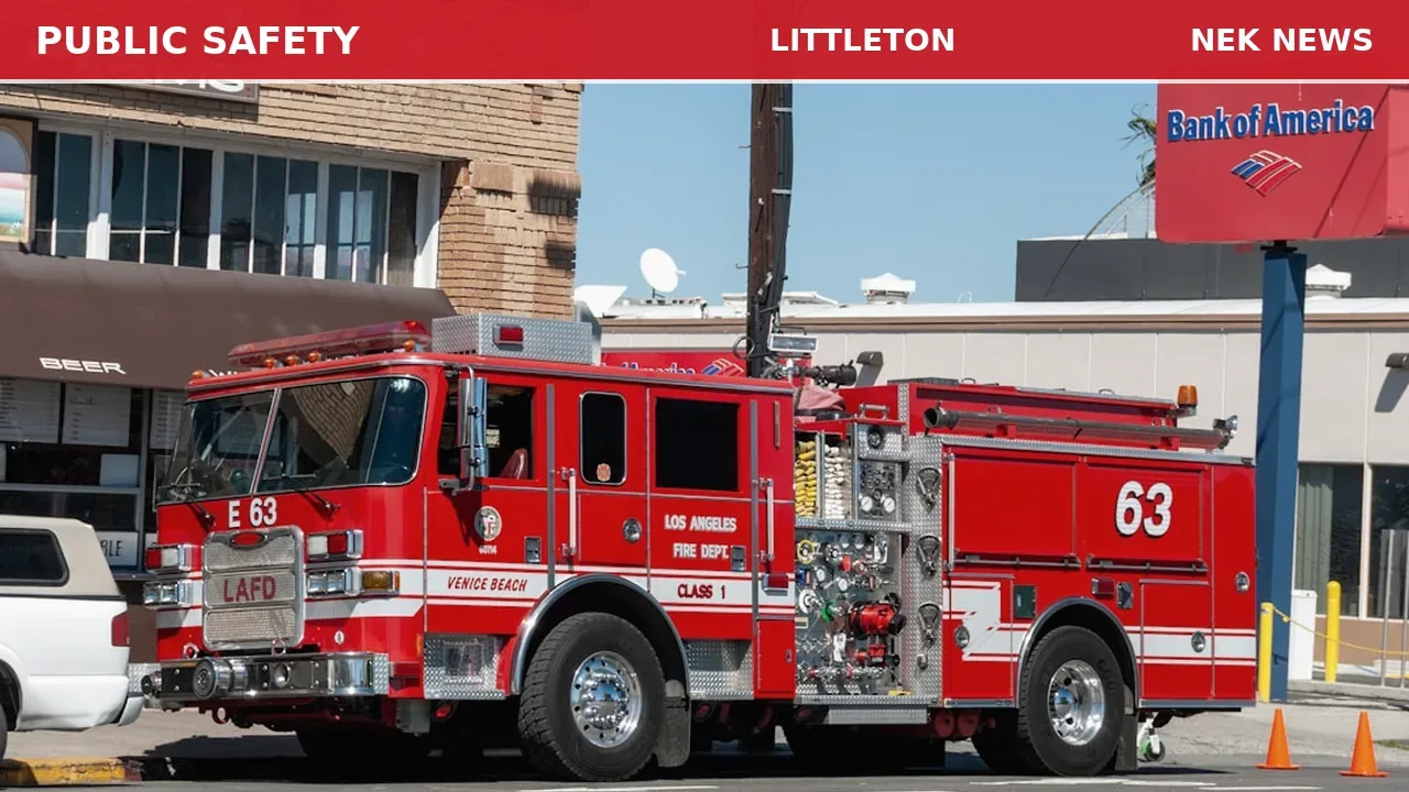 Fire Reported at Littleton Laundry on Meadow Street