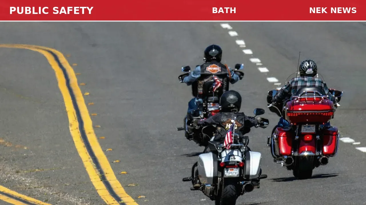 Motorcycle Accident Reported on West Bath Road in Bath