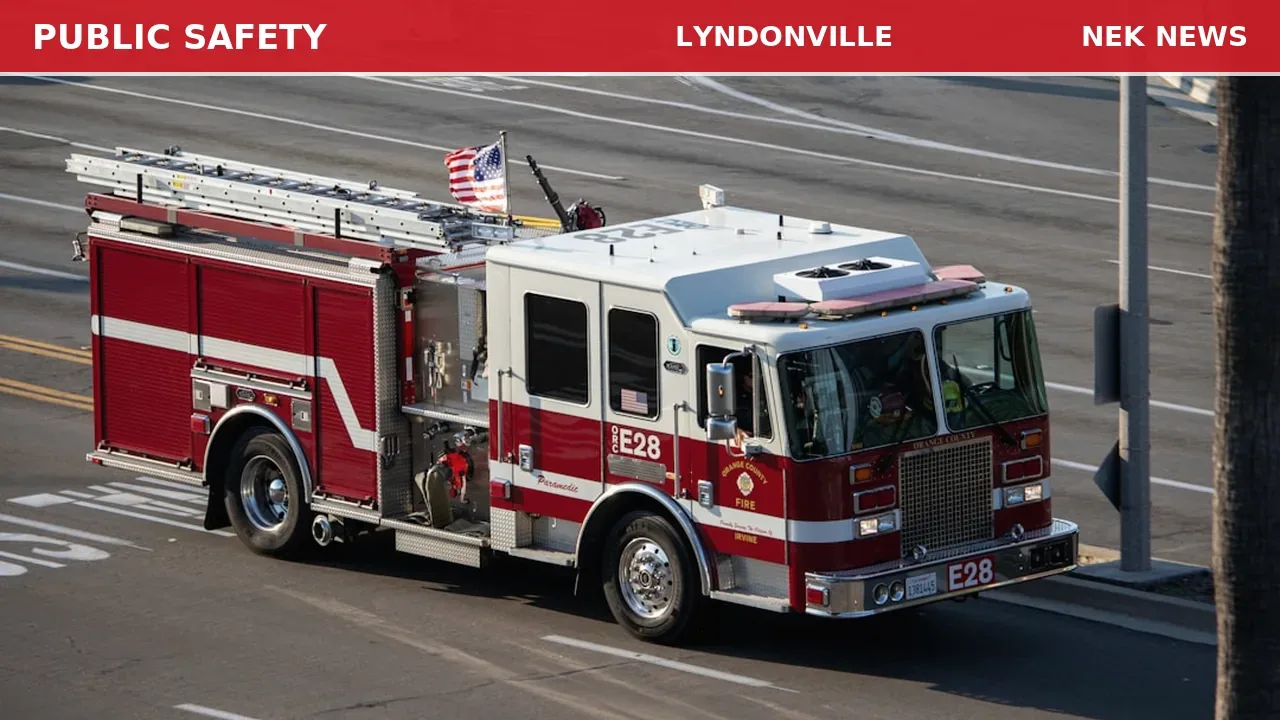 Vehicle Rollover on Interstate 91 Southbound Near Lyndonville