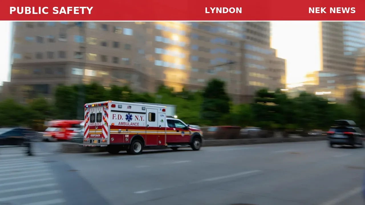 Female actively seizing on Back Center Road in Lyndon
