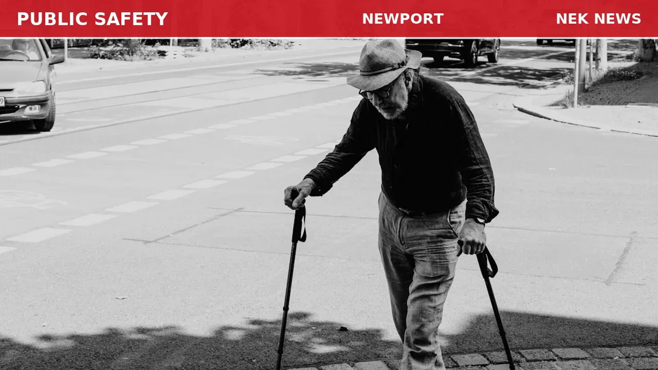 67-Year-Old Female Falls in Derby