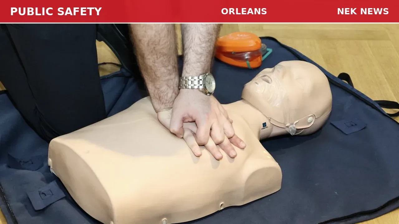 Medical Call for Chest Pain on Maple Lane in Orleans