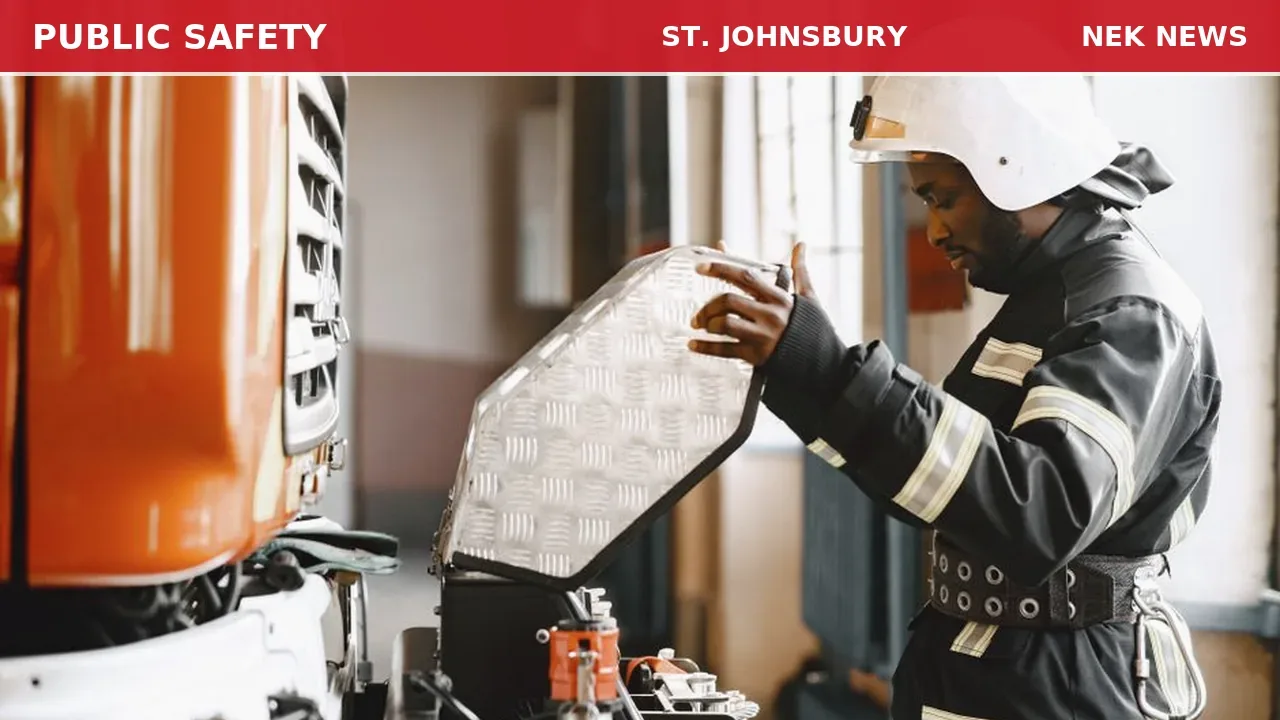 St. Johnsbury Fire responds to call