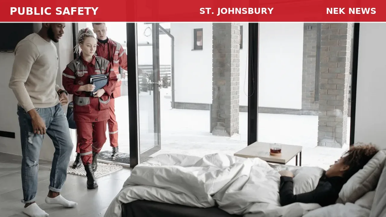 Elderly man falls, hits head on Pearl Street in St. Johnsbury