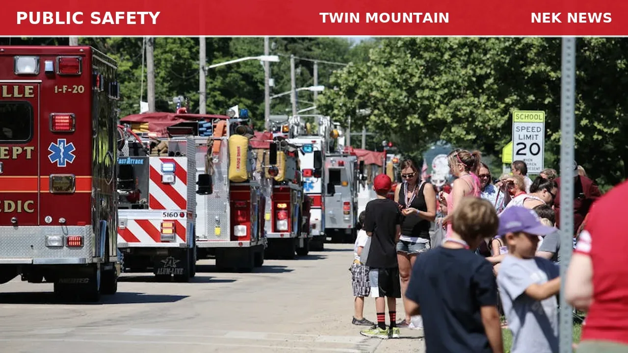 Emergency Call Reported on Dartmouth Ridge Road in Twin Mountain
