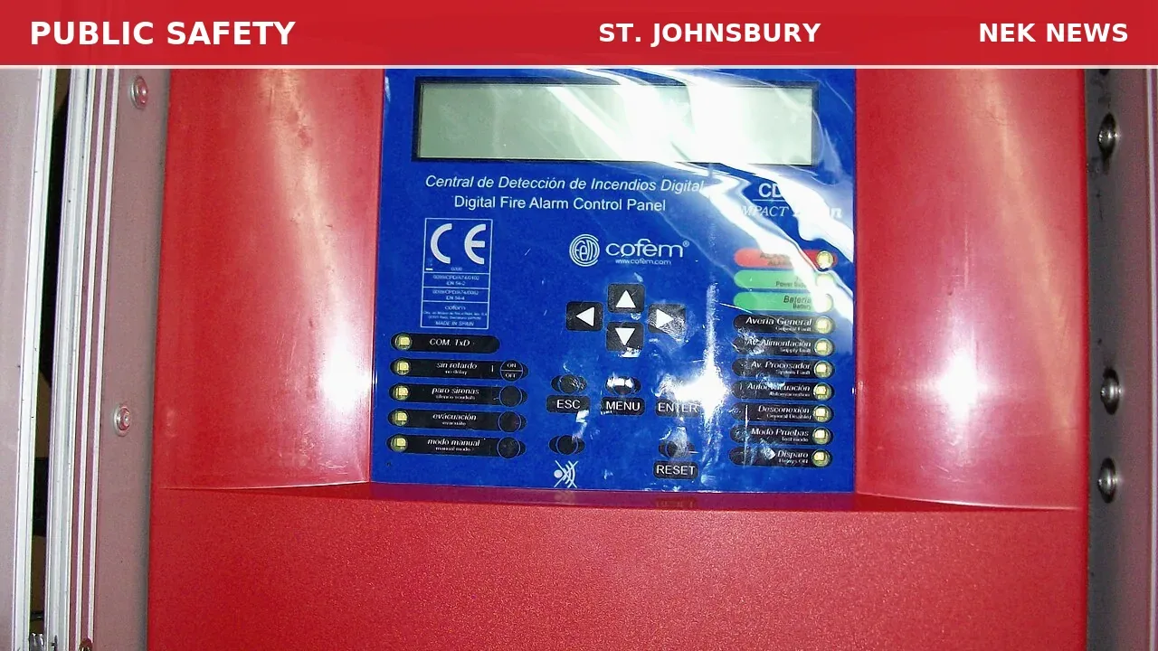 Fire Alarm Prompts Response at St. Johnsbury Country Club