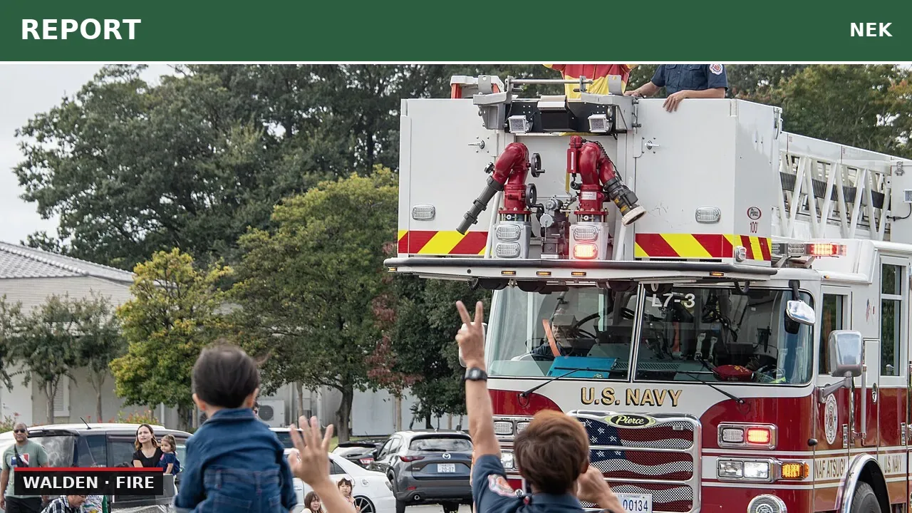 Working Fire Prompts Emergency Response