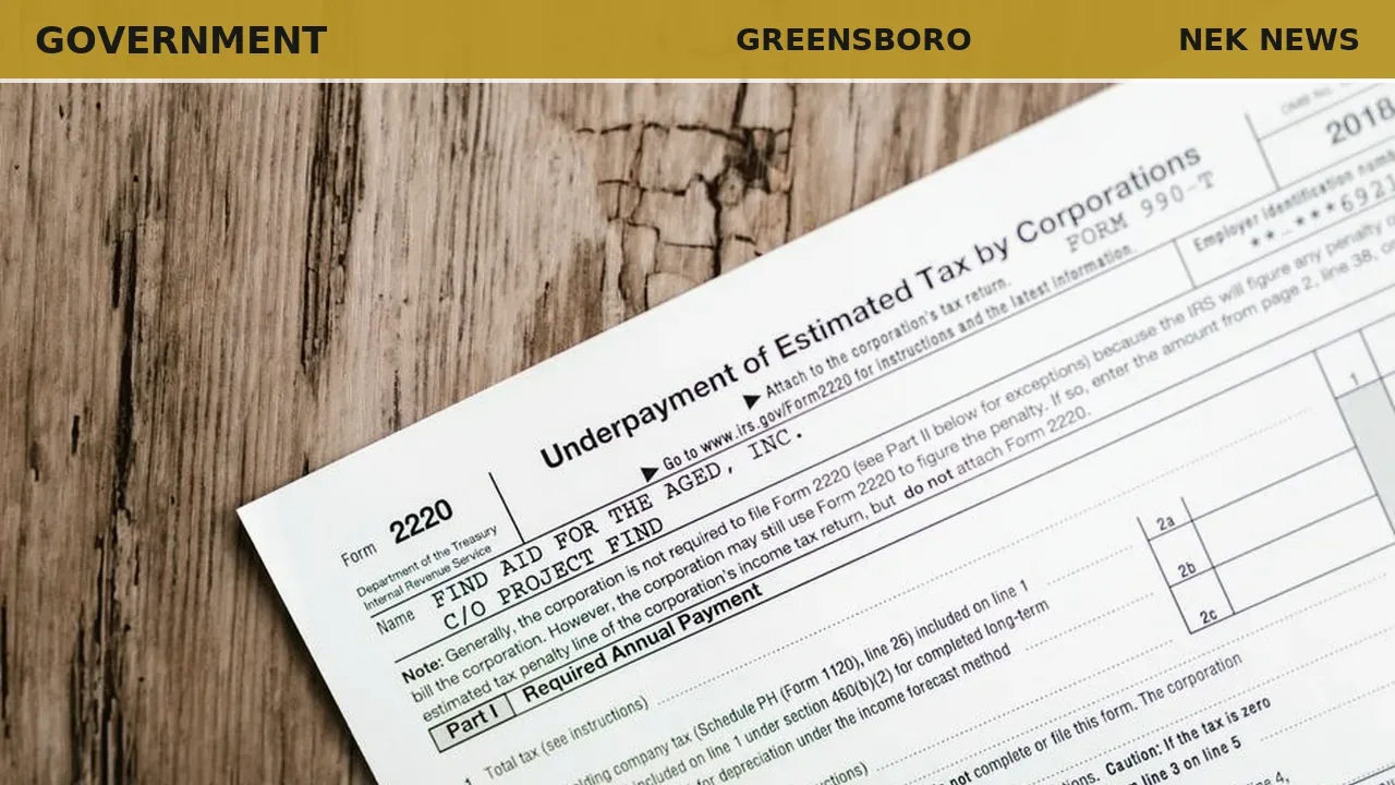Greensboro Select Board to set tax rate July 15