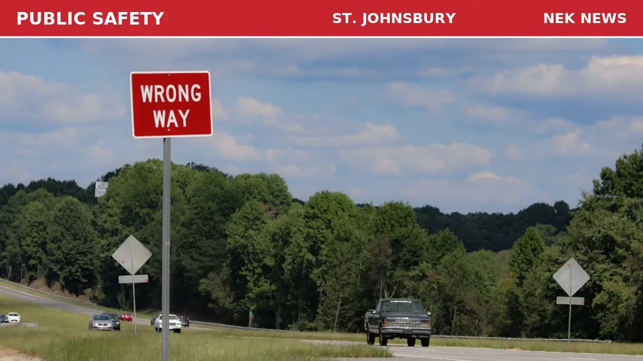 Crash on Route 5A and Newark Street in St. Johnsbury