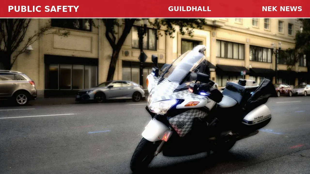 Person on Scooter Unresponsive on Route 5 in Guildhall