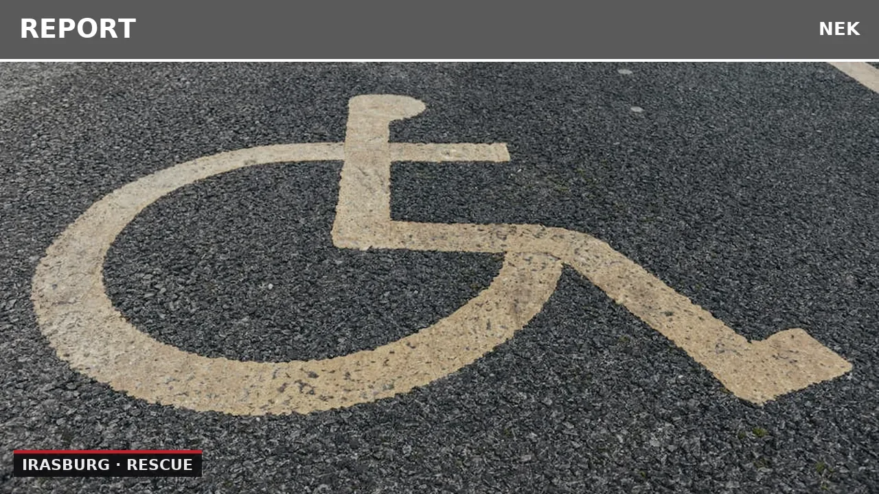 Woman's Wheelchair Stuck on Ramp in Irasburg