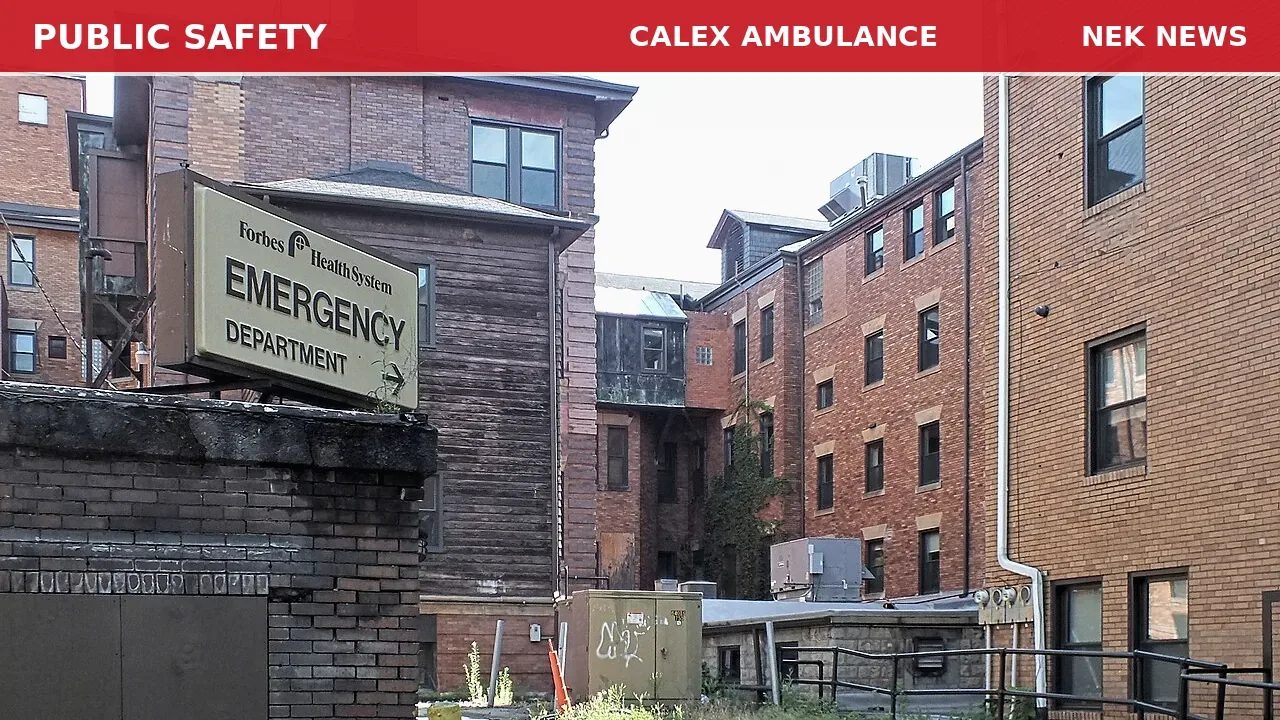 Medical Call Prompts Response at Hospital Drive in St. Johnsbury