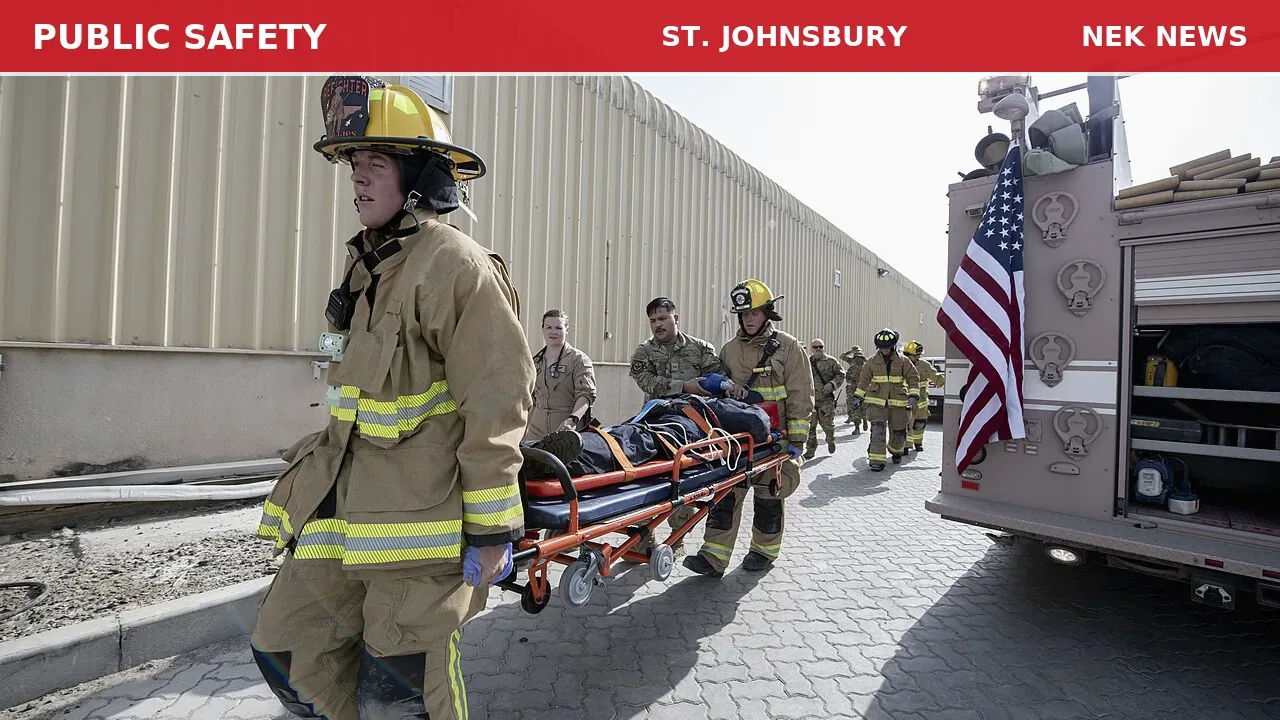 Medical Emergency at 120 Elm Street in St. Johnsbury
