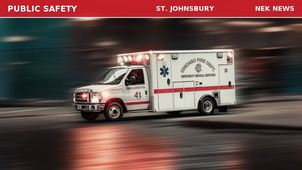 Seizure Medical Call on Berry Street in St. Johnsbury