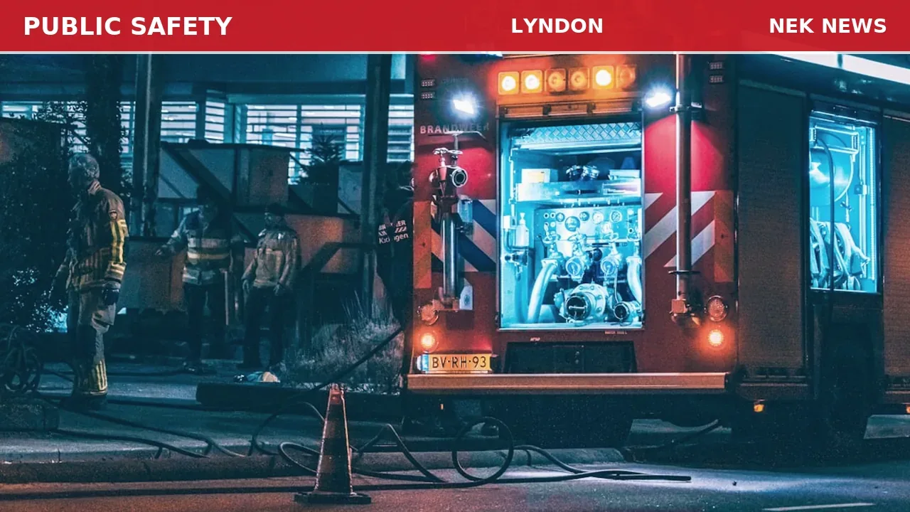 Single Vehicle Crash on Route 114 in Lyndon