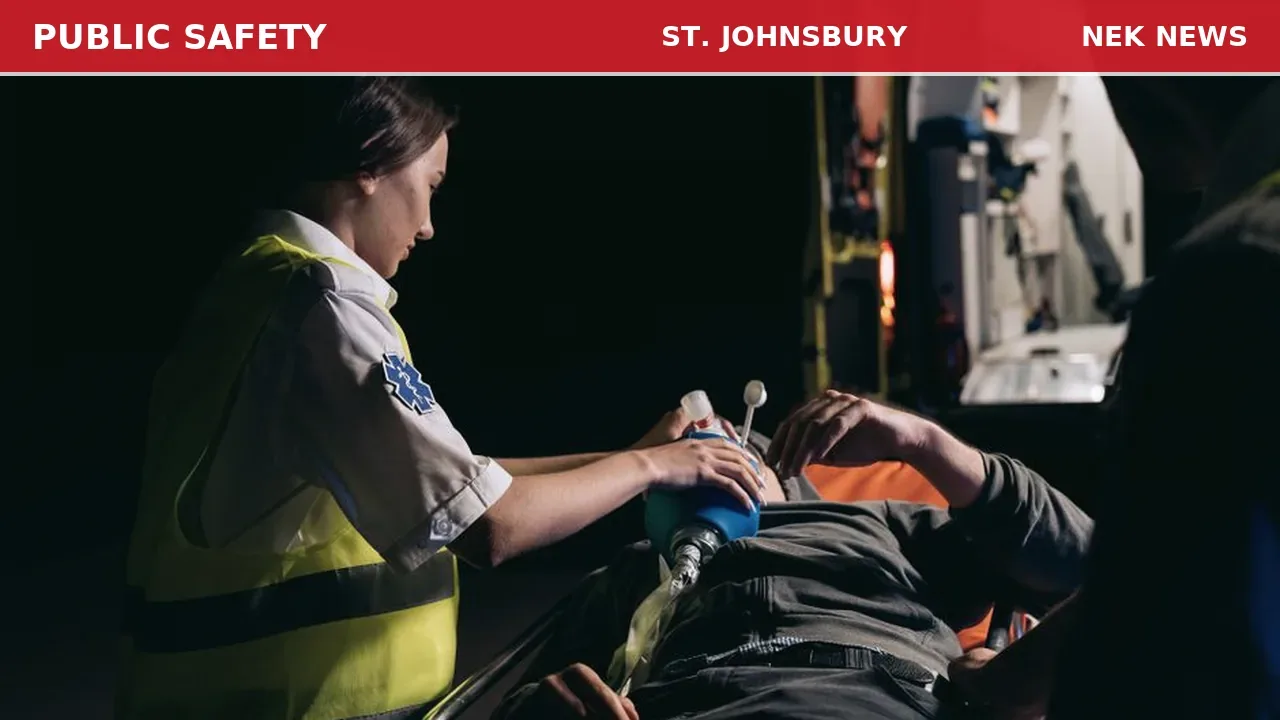 Medical Emergency on Federal Street in St. Johnsbury