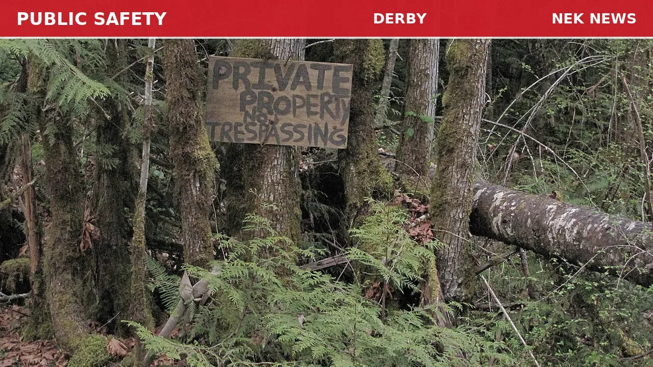 Trespassing Call Prompts Response in Derby Line